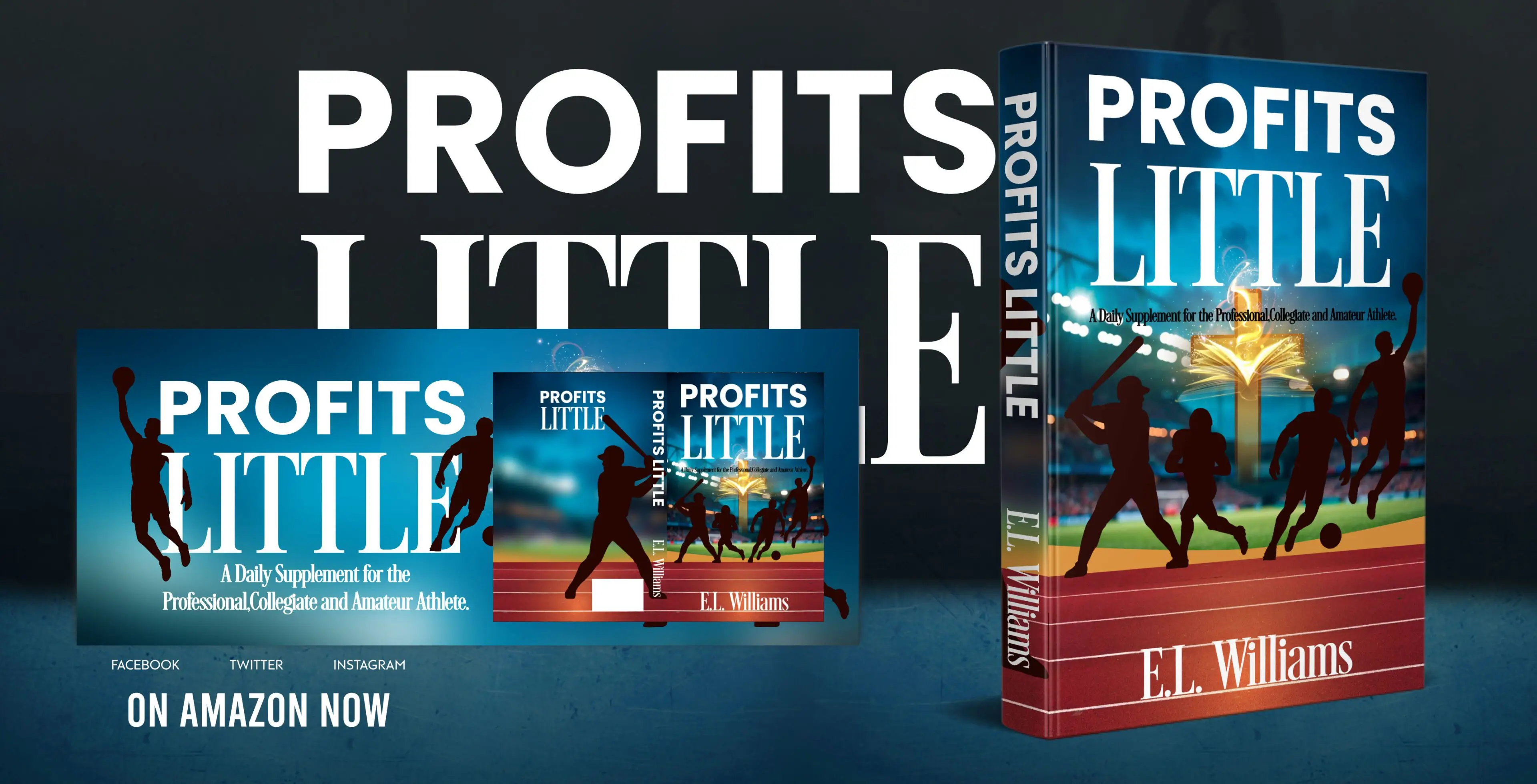 Promotional image for 'Profits Little' book and digital course.